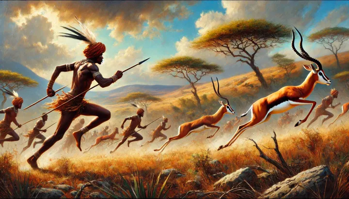 Ancient African Hunting Techniques: The Art of Running Prey to Death !